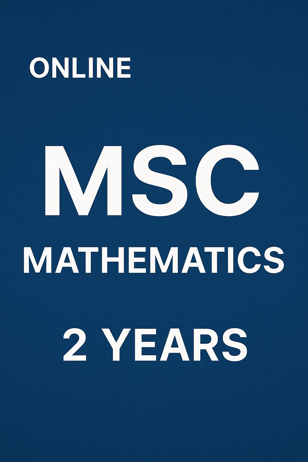 MSC - Mathematics